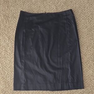Black pencil skirt